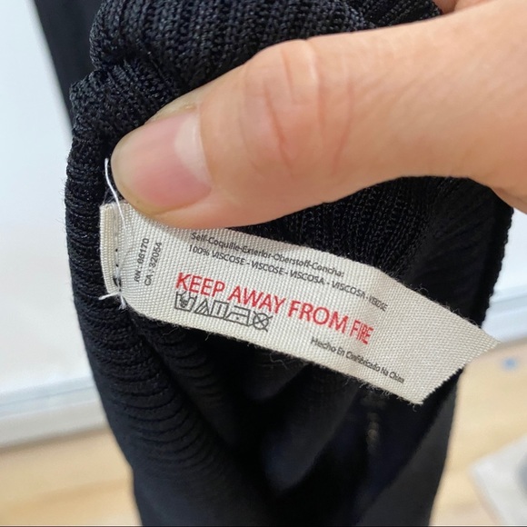 Free People Black Midi Dress - Picture 5 of 6